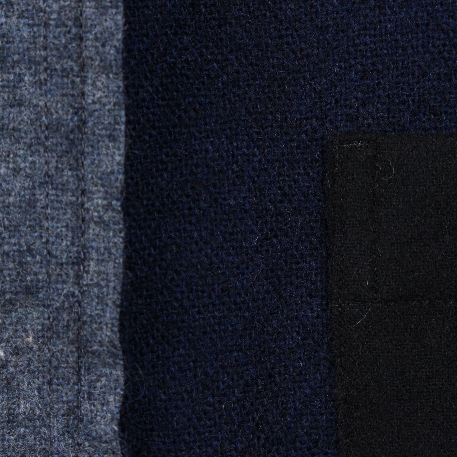 Ground Y | VARIOUS MATERIAL COMBINATION ASYMMETRY STANDARD SHIRT / 長袖 シャツ (ユニセックス) / GO-B16-804