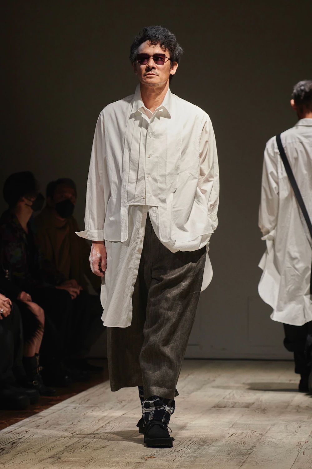 yohji yamamoto - pour homme 前二重プリーツBIGB / HE-B79-094 | ALUBUS / RUFUS