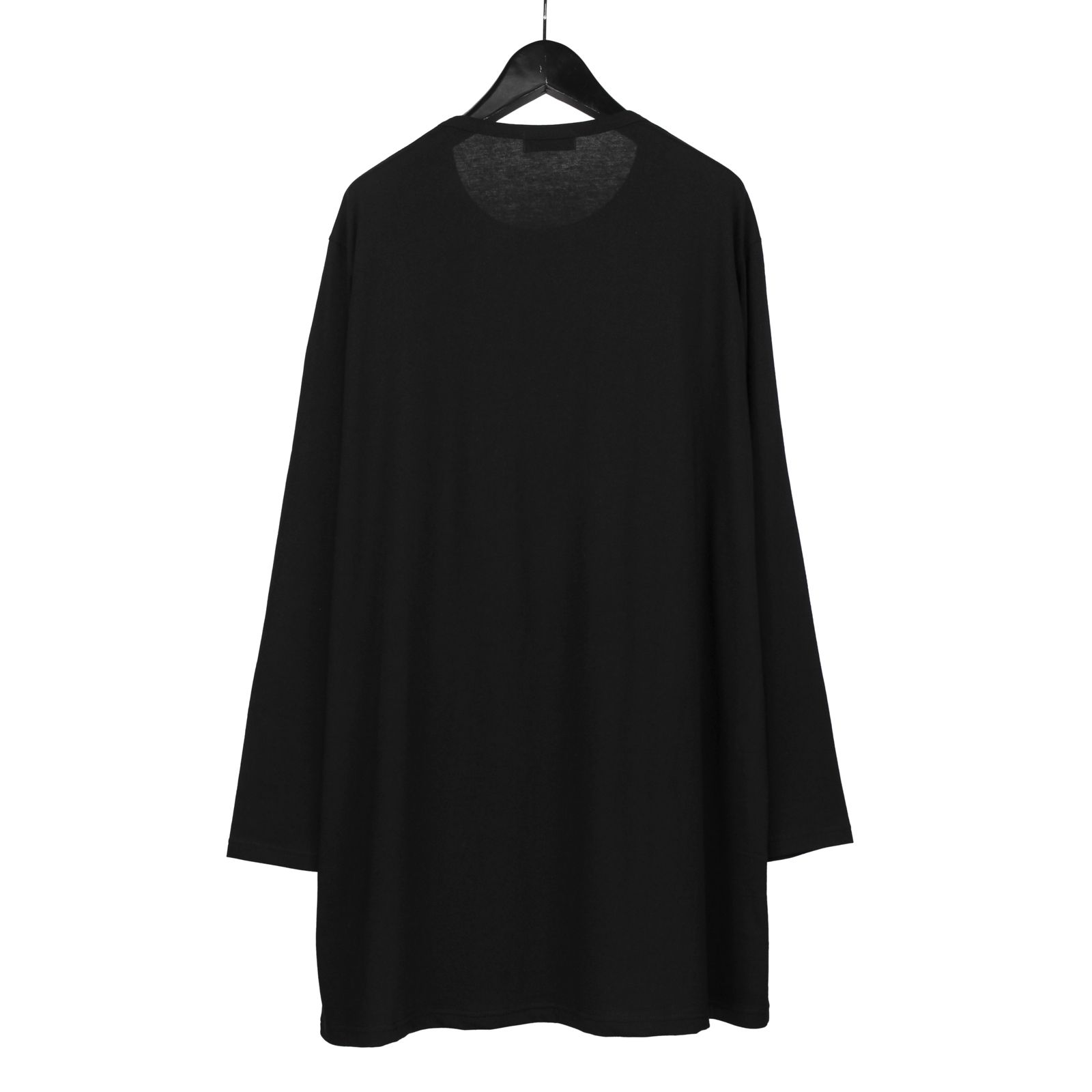 pour homme | プリント長袖B (メンズ) / ブラック / HP-T66-993