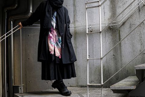 RONDO.ym ＆ Yohji Yamamot [黒に映える内田氏アート]