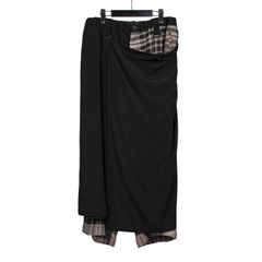 Yohji Yamamoto [HR-P66-876 / 二重ラップPチェック柄]