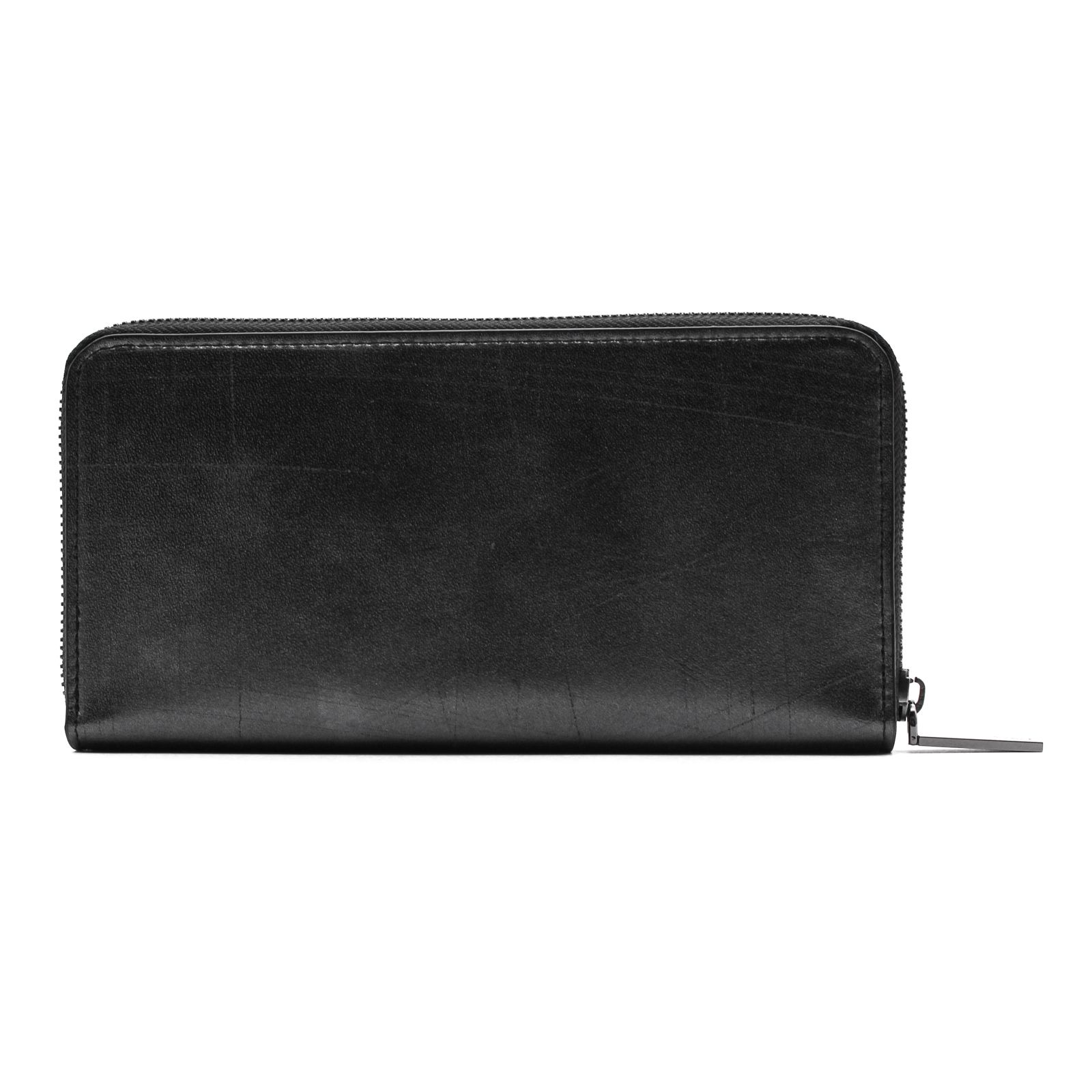 discord | yohji yamamoto / クラッシック ラウンドウォレット / 長財布 / ブラック / 牛革 / DX-A01-701