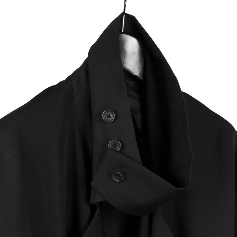 yohji yamamoto - pour homme | テロテロコート / シワギャバコート  