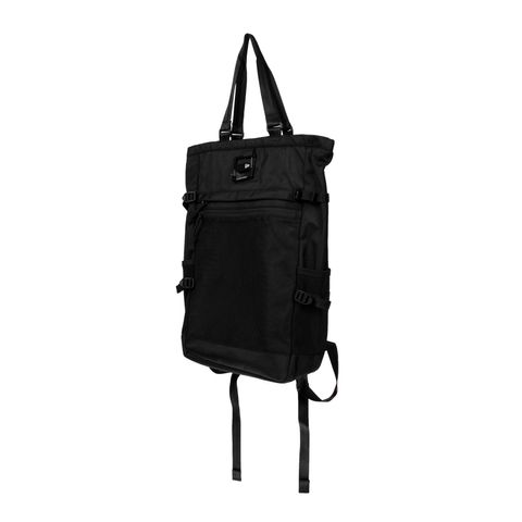 pour homme × NEW ERA 1680 - BLACKPE EXPLORER TOTE BAG YY LEATHER PATCH / HX-I54-661