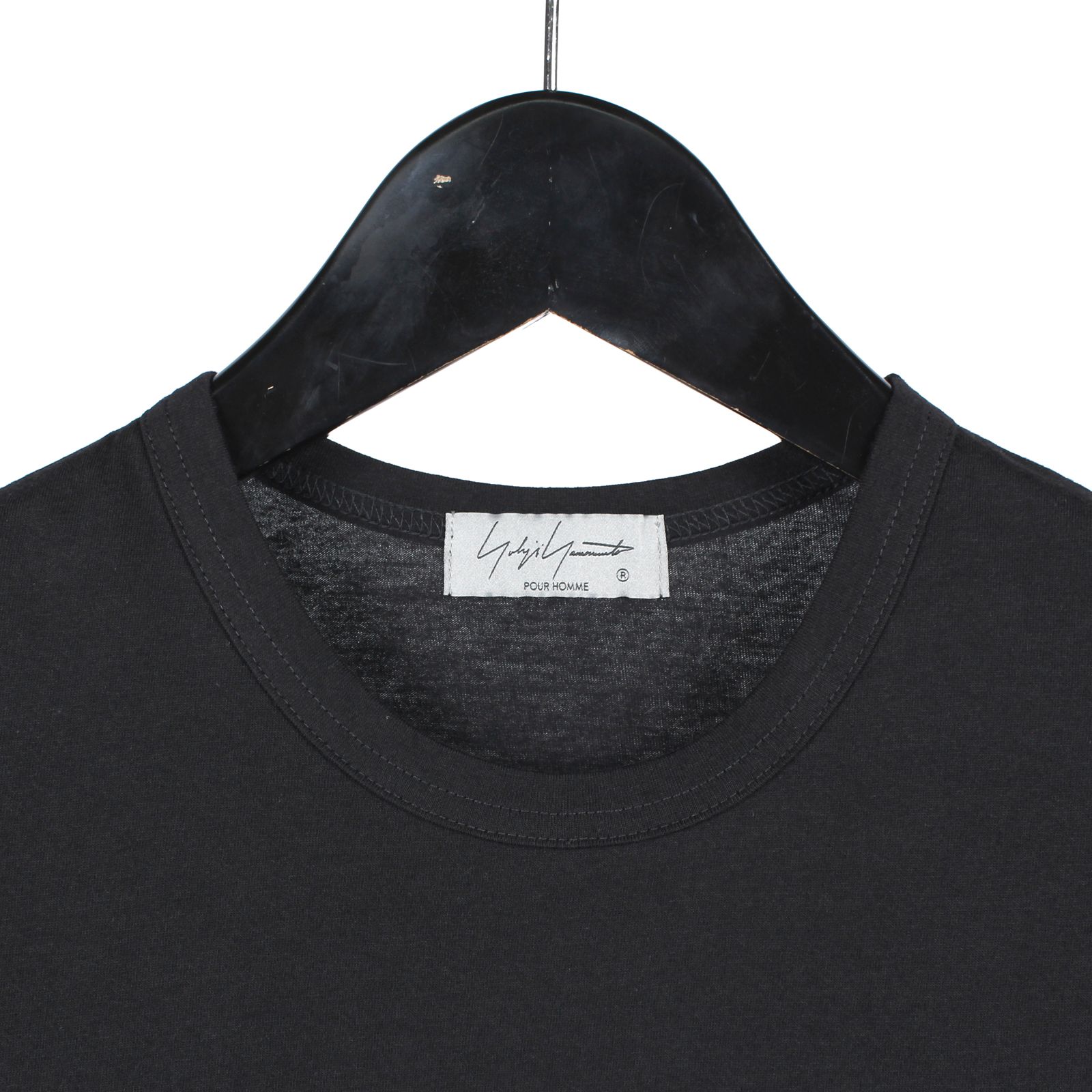 pour homme | 半袖PT D (メンズ) / 半袖カットソー / ブラック / HK-T74-985