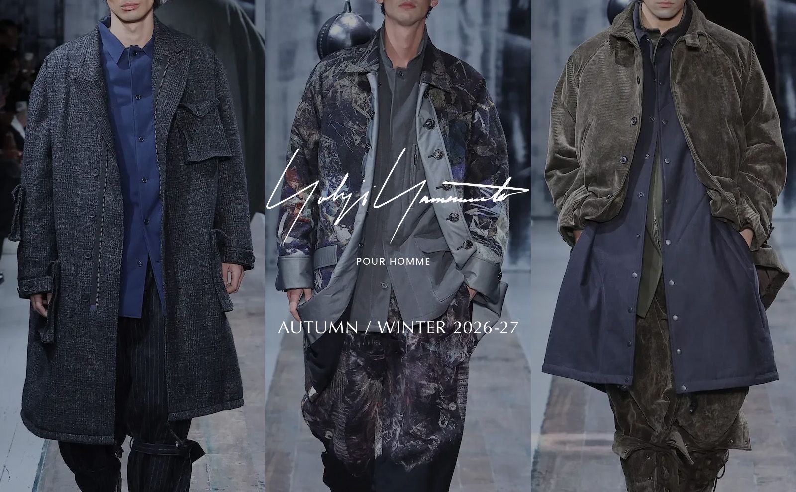 Yohji Yamamoto - 2026 AW | ALUBUS / RUFUS