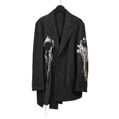 Yohji Yamamoto [HR-J29-806 / タテハギ刺繍入り JKT]