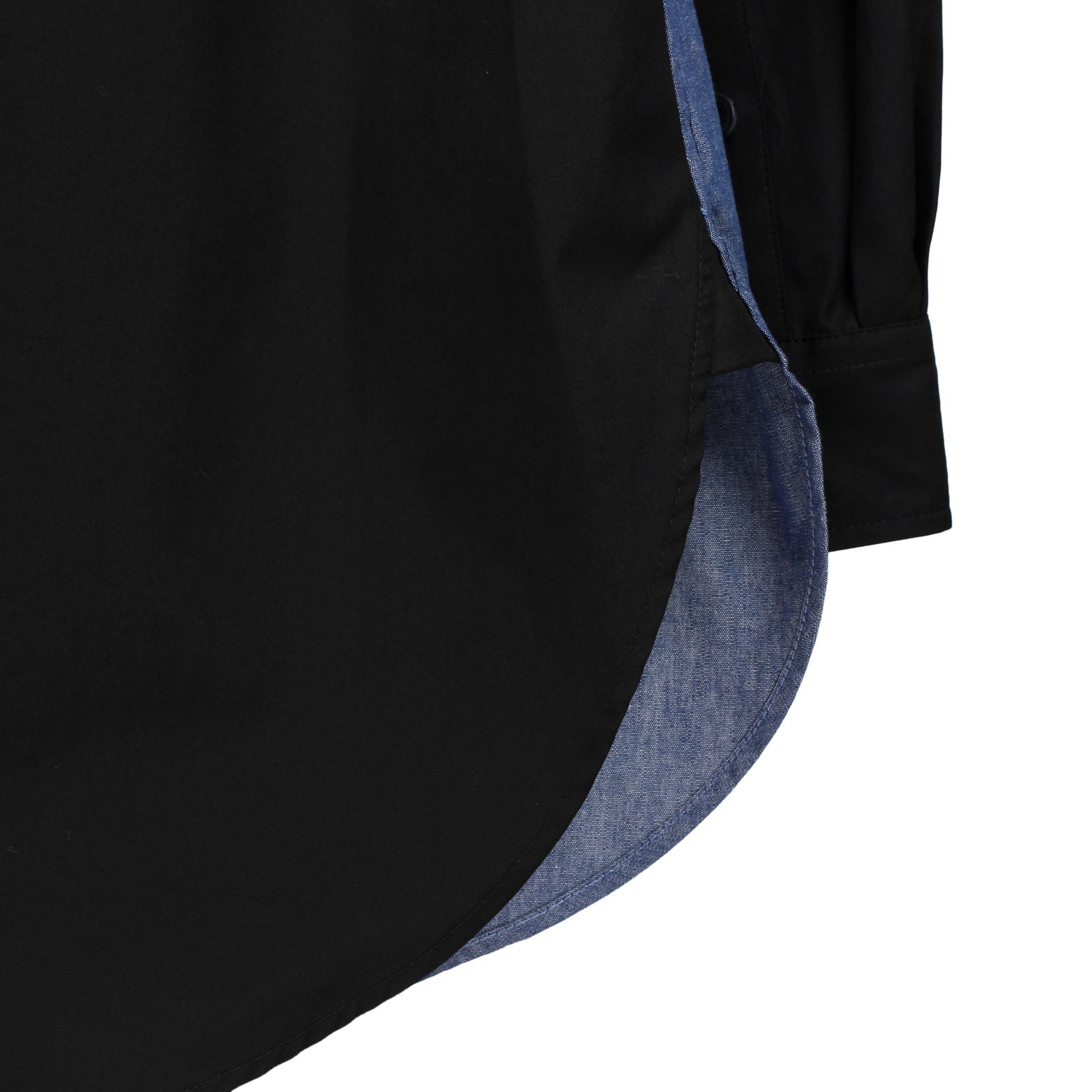 Ground Y | VARIOUS MATERIAL COMBINATION ASYMMETRY STANDARD SHIRT / 長袖 シャツ (ユニセックス) / GO-B16-804