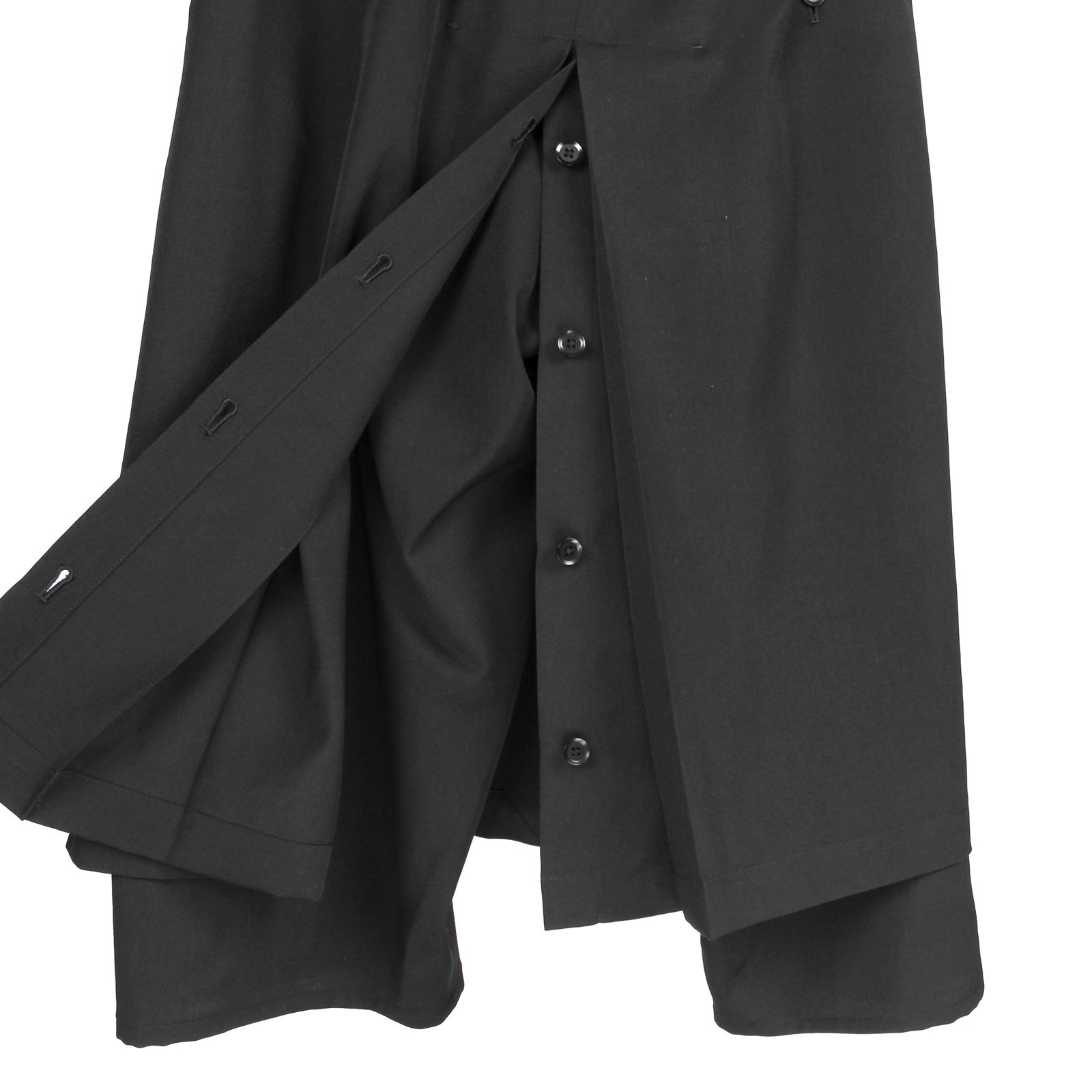 Ground Y | WOOL GABARDINE STANDARD WRAP TROUSERS / ラップパンツ / ウールギャバジン / GA-P01-101