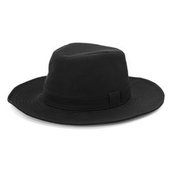 pour homme | ワイドミドルリブハット (メンズ) / ブラック / ウール / HP-H08-100