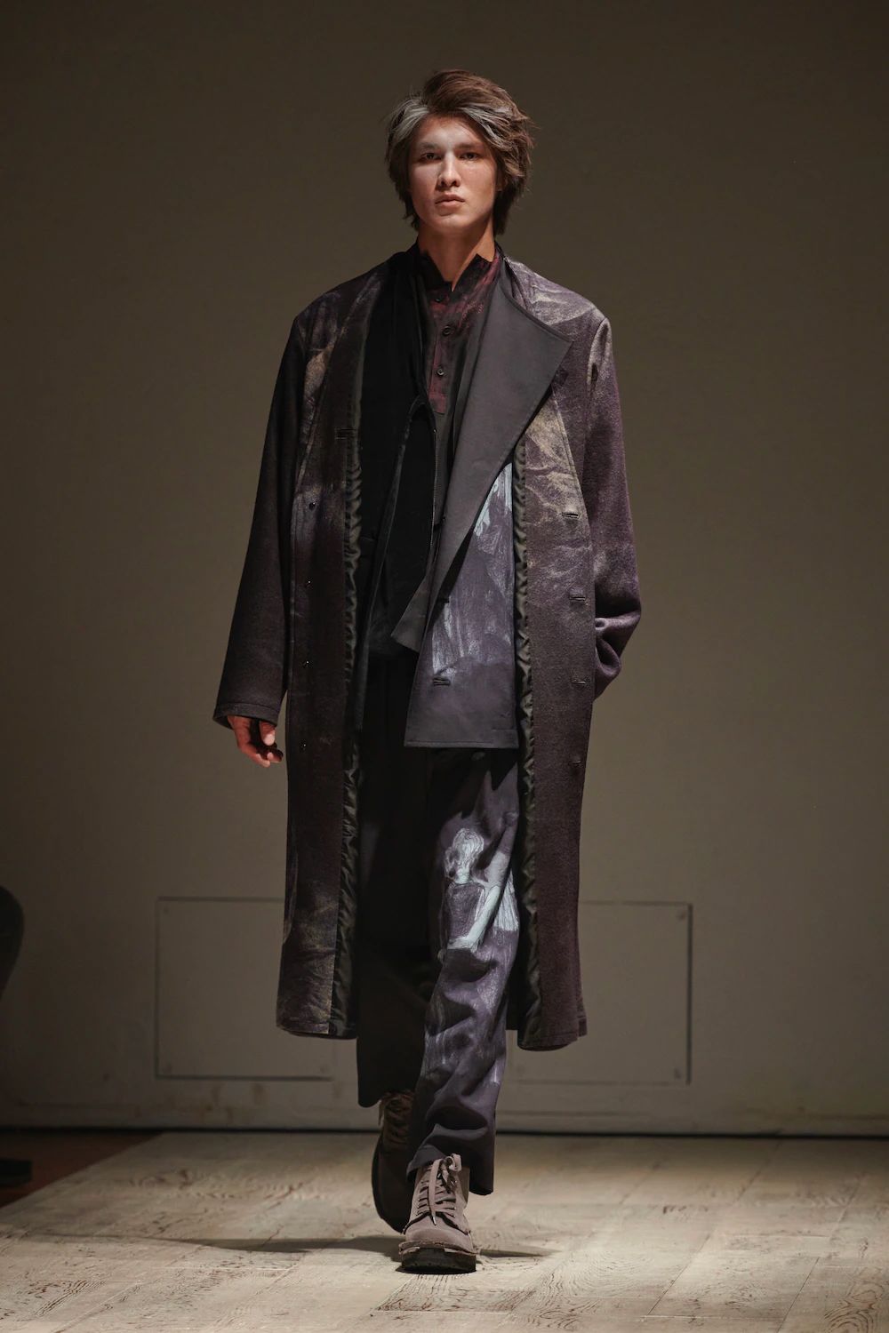 pour homme dressBプリントP / HE-P88-517