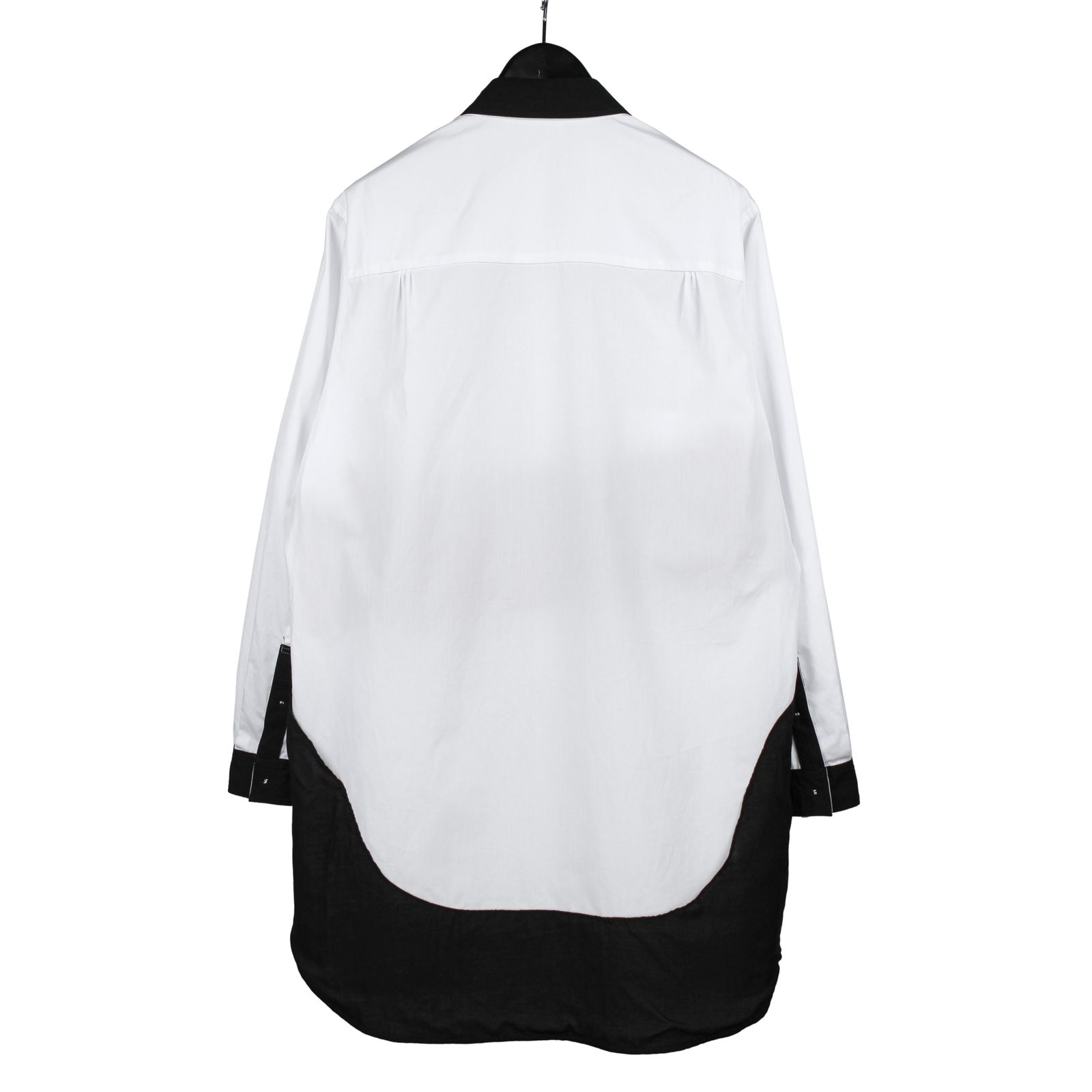 yohji yamamoto - pour homme 白黒使い飾りSTB / HJ-B70-515