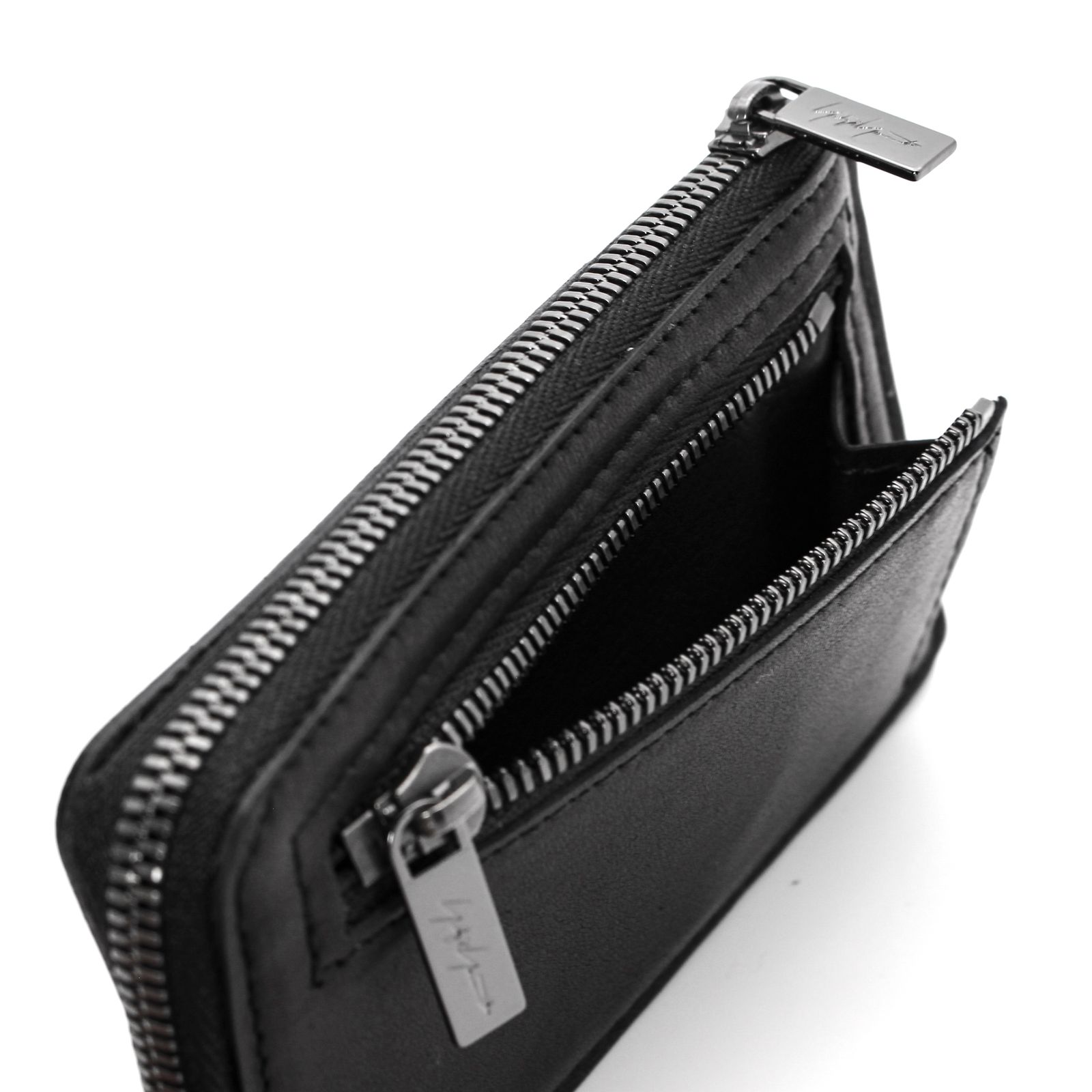 discord | yohji yamamoto / カードミニウォレット / ミニ L字型 財布・カードケース / 牛革 / DA-A85-784