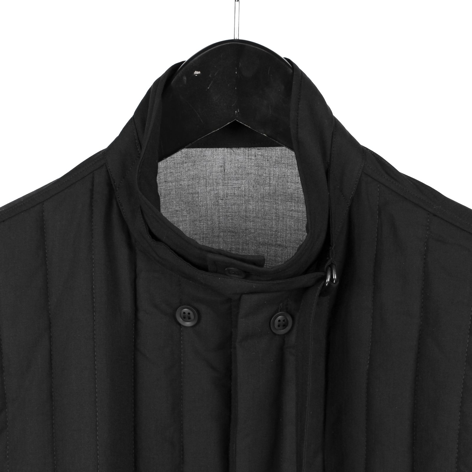 pour homme | 前2重中綿B / シャツ (メンズ) / ブラック / HL-B14-215