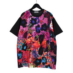 pour homme パッチワーク柄半袖 / HZ-T20-078
