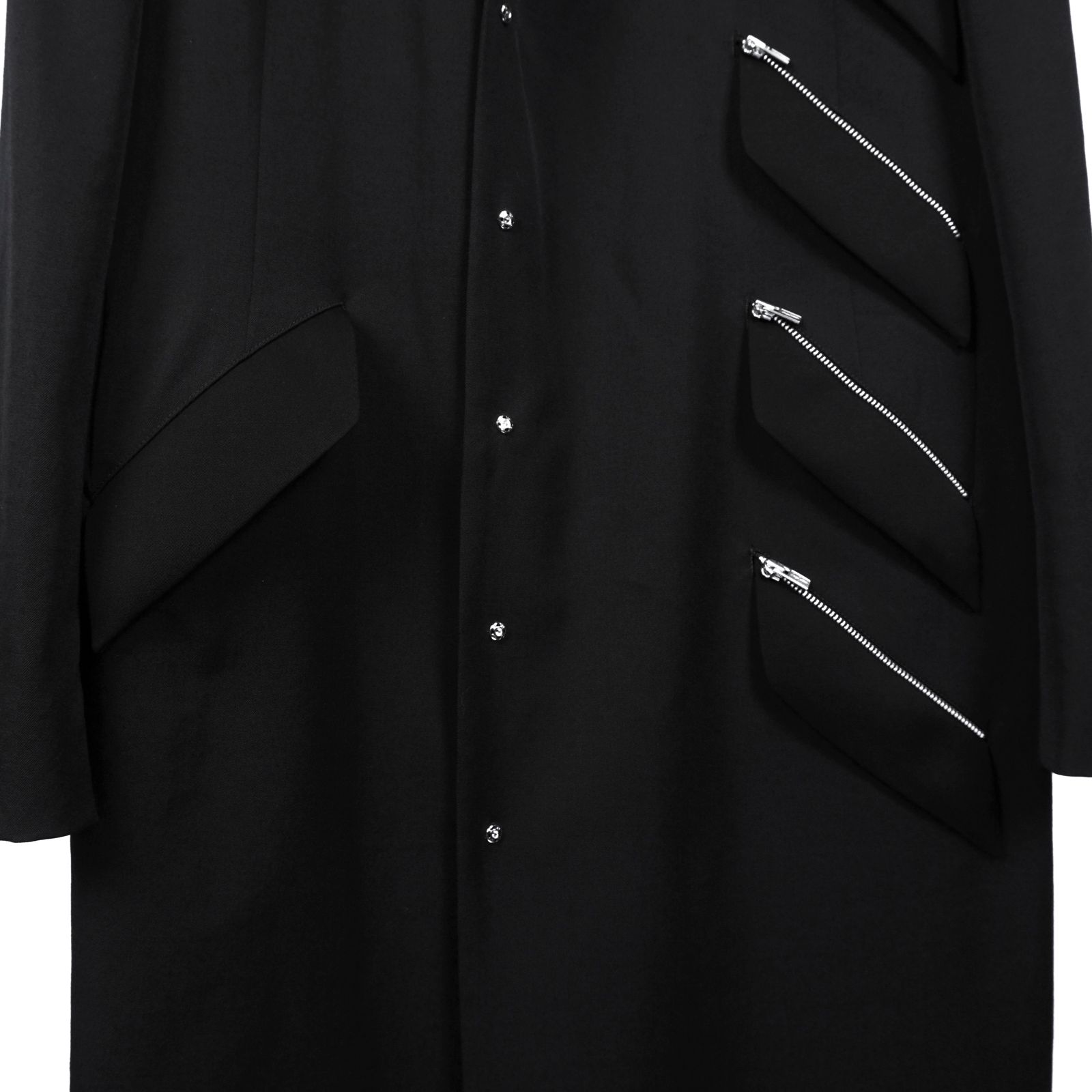 yohji yamamoto - Yohji Yamamoto [HR-J36-845 / フラップロング