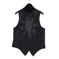 pour homme indora柄台衿付V / HZ-V08-045