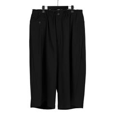 pour homme 裾スナップパンツ / HG-P37-100