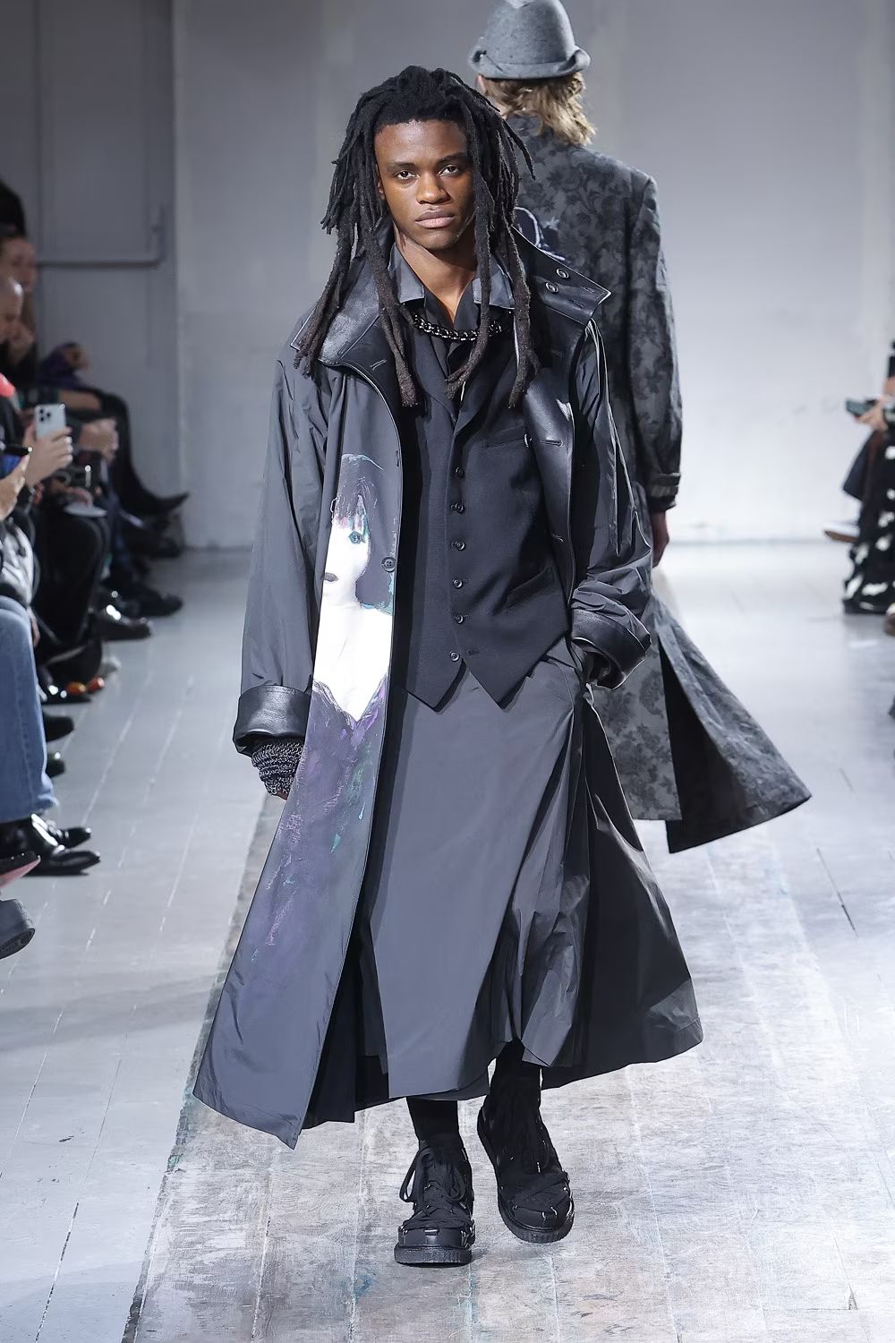 Yohji Yamamoto POUR HOMME フラットシューズ yohji yamamoto - pour homme | プラットフォームブーツ (メンズ