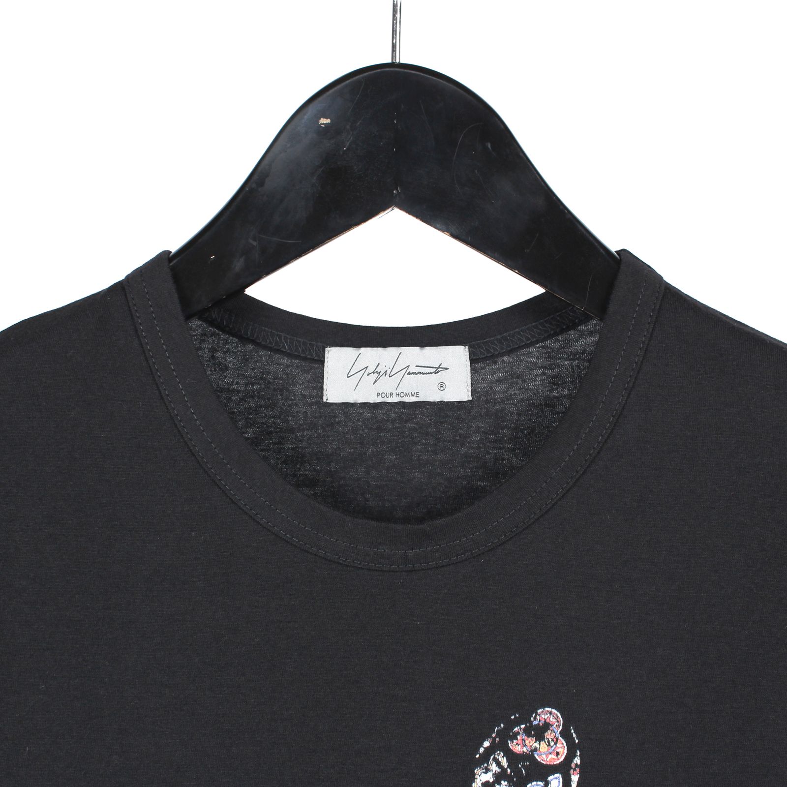 pour homme | 半袖PT F (メンズ) / 半袖カットソー / ブラック / HK-T76-985