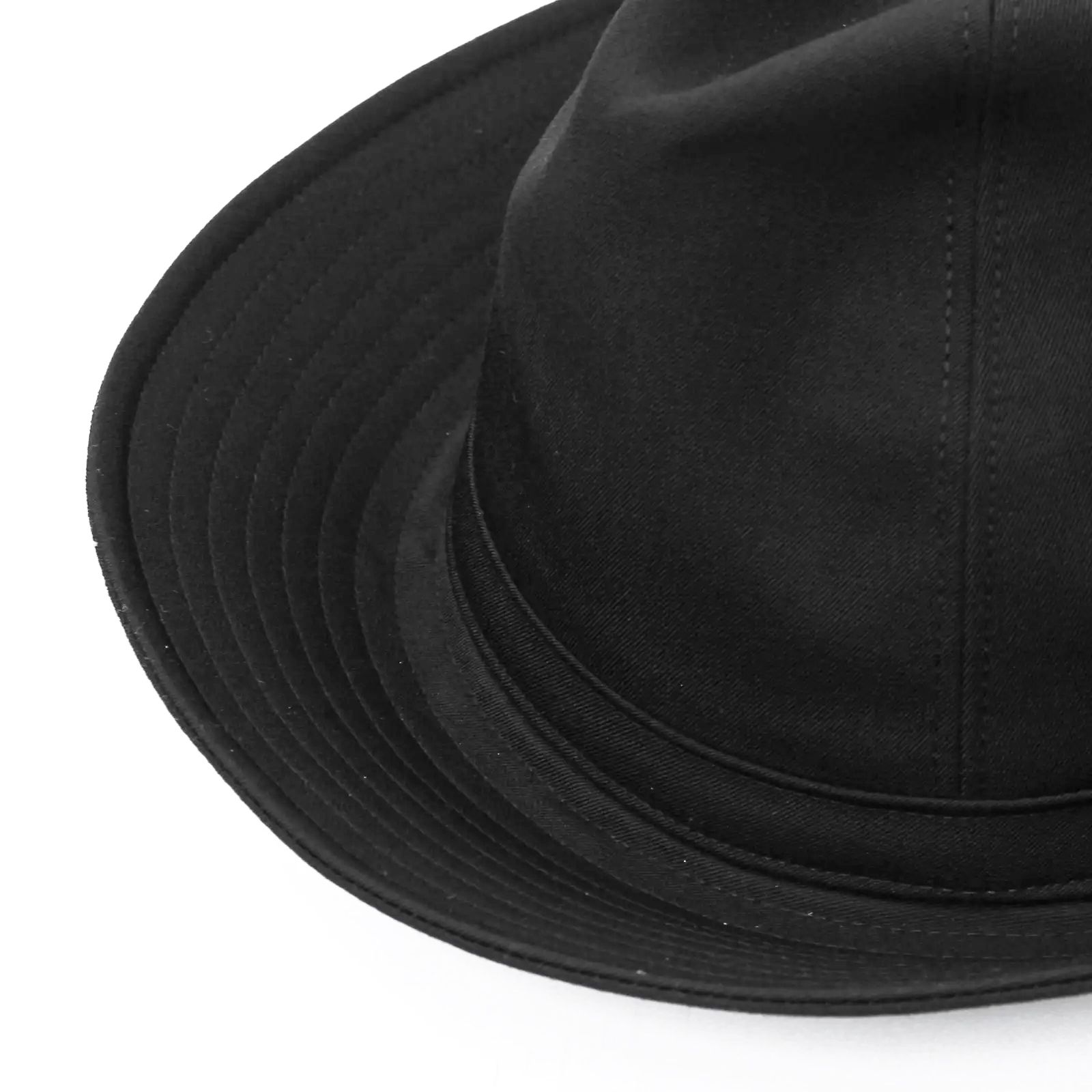 pour homme | フェドラハット / シワギャバ / ブラック / HL-H09-100