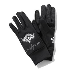 pour homme × NEW ERA FLEECE WARMER GLOVE YY EYE PRINT / HX-W33-662