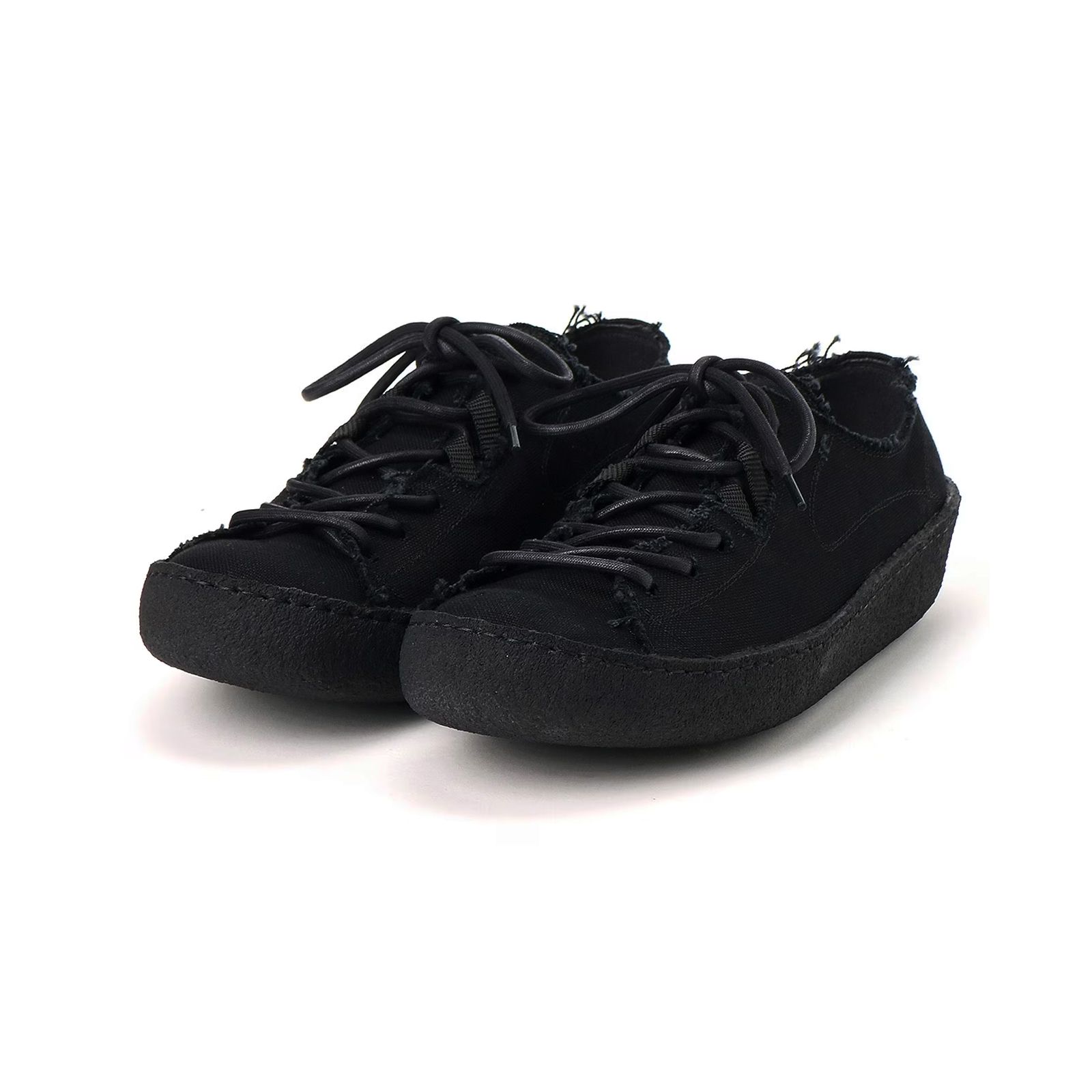 yohji yamamoto pour homme黒レザー レースアップシューズ Yohji Yamamoto Pour Homme × CHEREVICHKIOTVICHKI 【men3294I