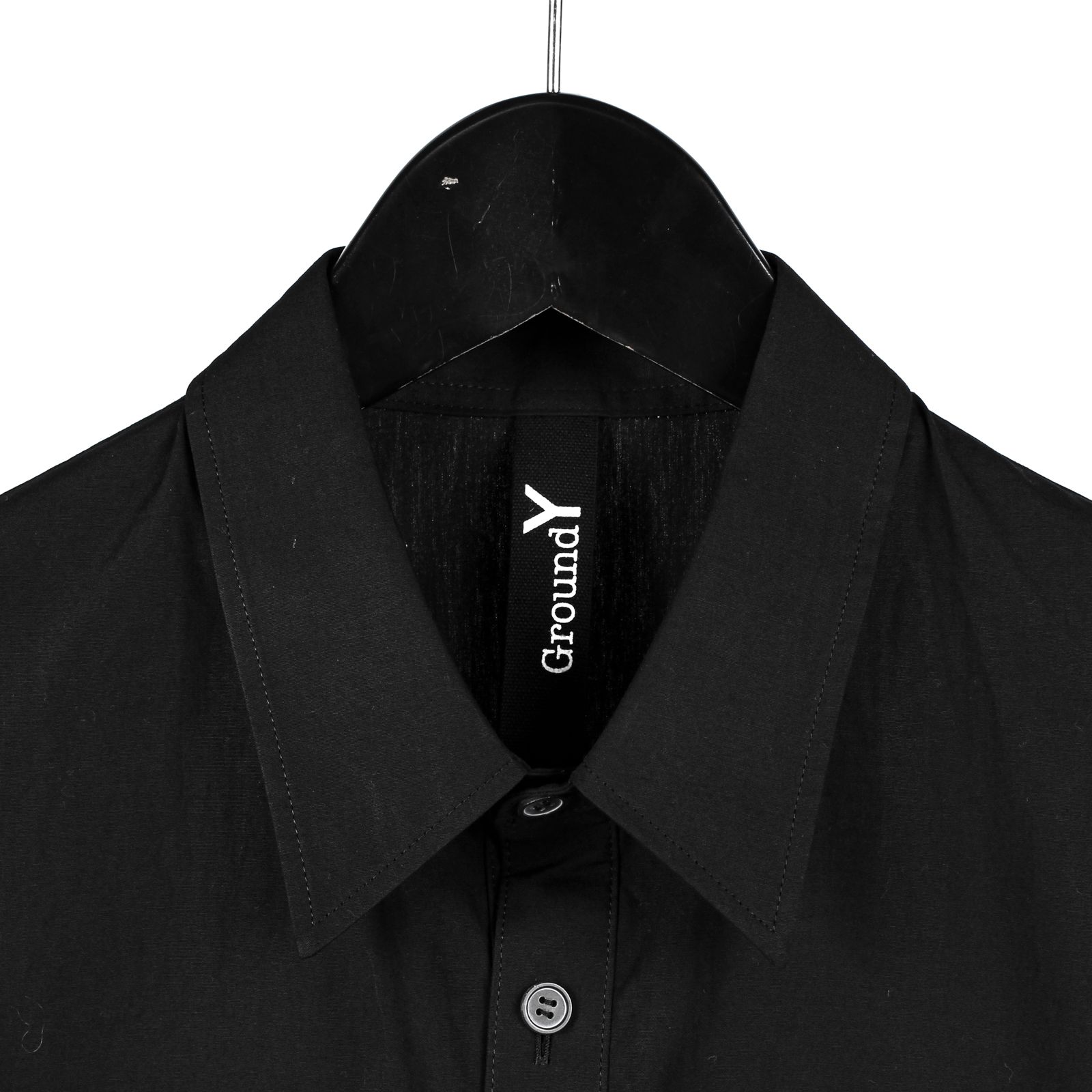 Ground Y - BROADCLOTH DETACHABLE SLEEVE SHIRT / GJ-B07-002