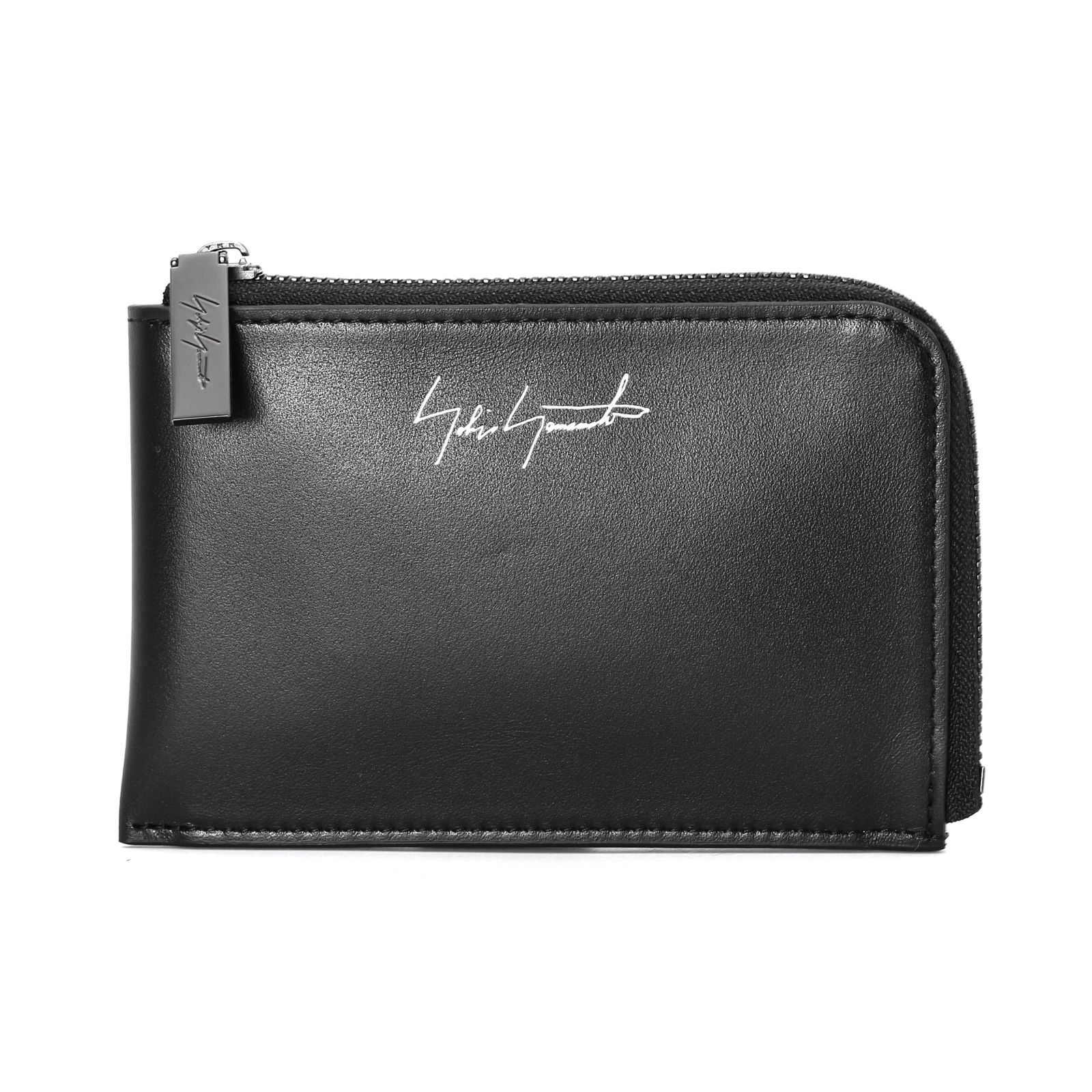 discord | yohji yamamoto / プレイン ウォレット / L字型ショート財布 / 牛革 / DA-A97-793