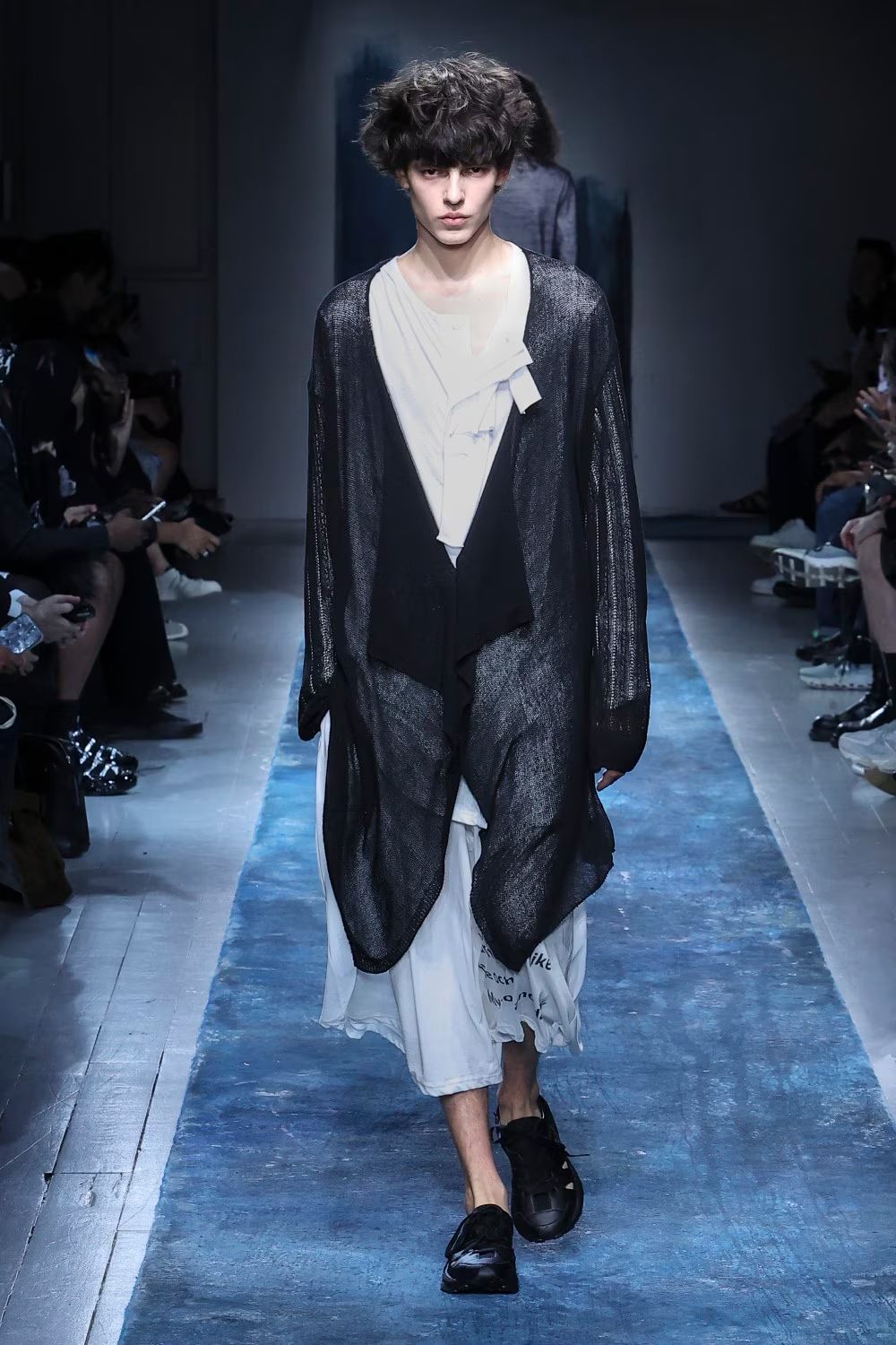 pour homme | フラシ布長袖PT A (メンズ) / 長袖カットソー / ホワイト / HK-T93-989