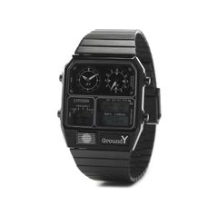 CITIZEN Ground Y “ANA-DIGI TEMP” Limited Black Collection / GT-A50-950