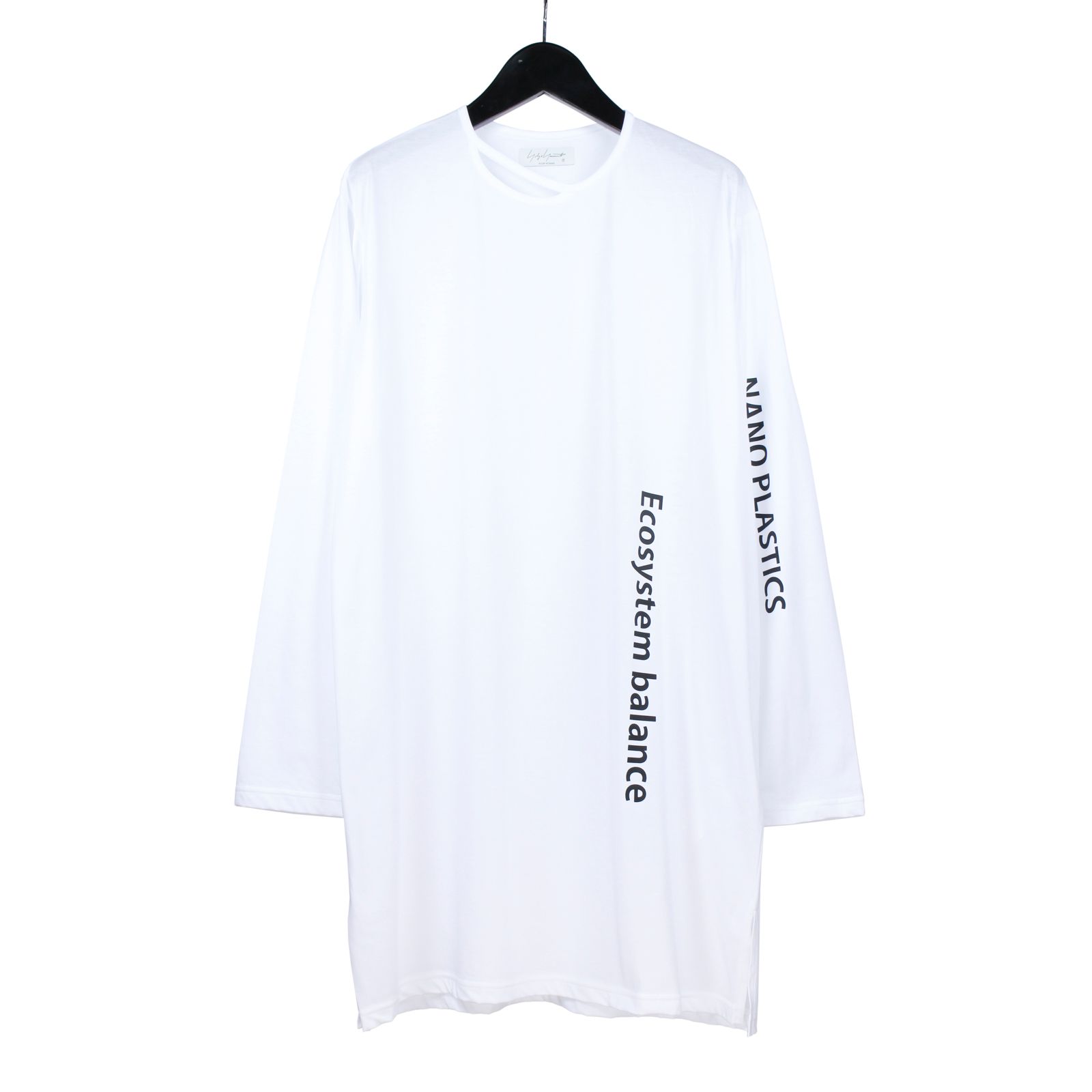 pour homme | 変形衿ぐり長袖PT A (メンズ) / 長袖カットソー / ホワイト / HK-T64-990