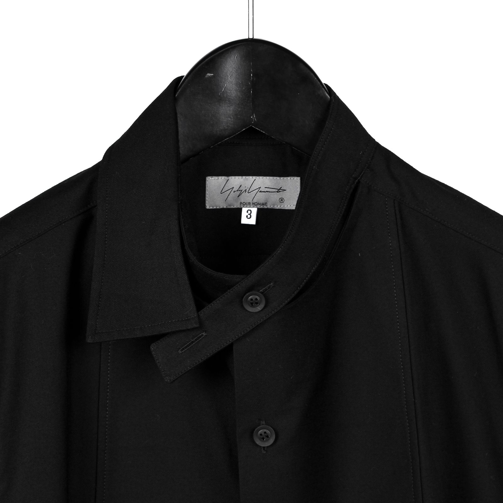 pour homme 左裾フラシ布ワッペンB / HD-B52-059