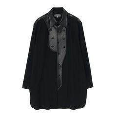 pour homme レザーブザム切り替えB / HE-B63-834