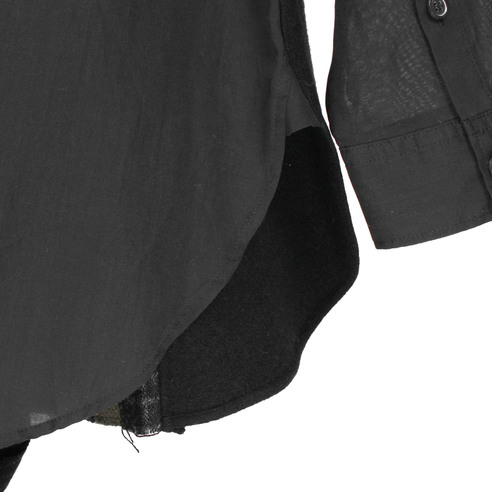 Ground Y | COMBINATION SHIRT / 長袖 シャツ (ユニセックス) / GW-B11-809