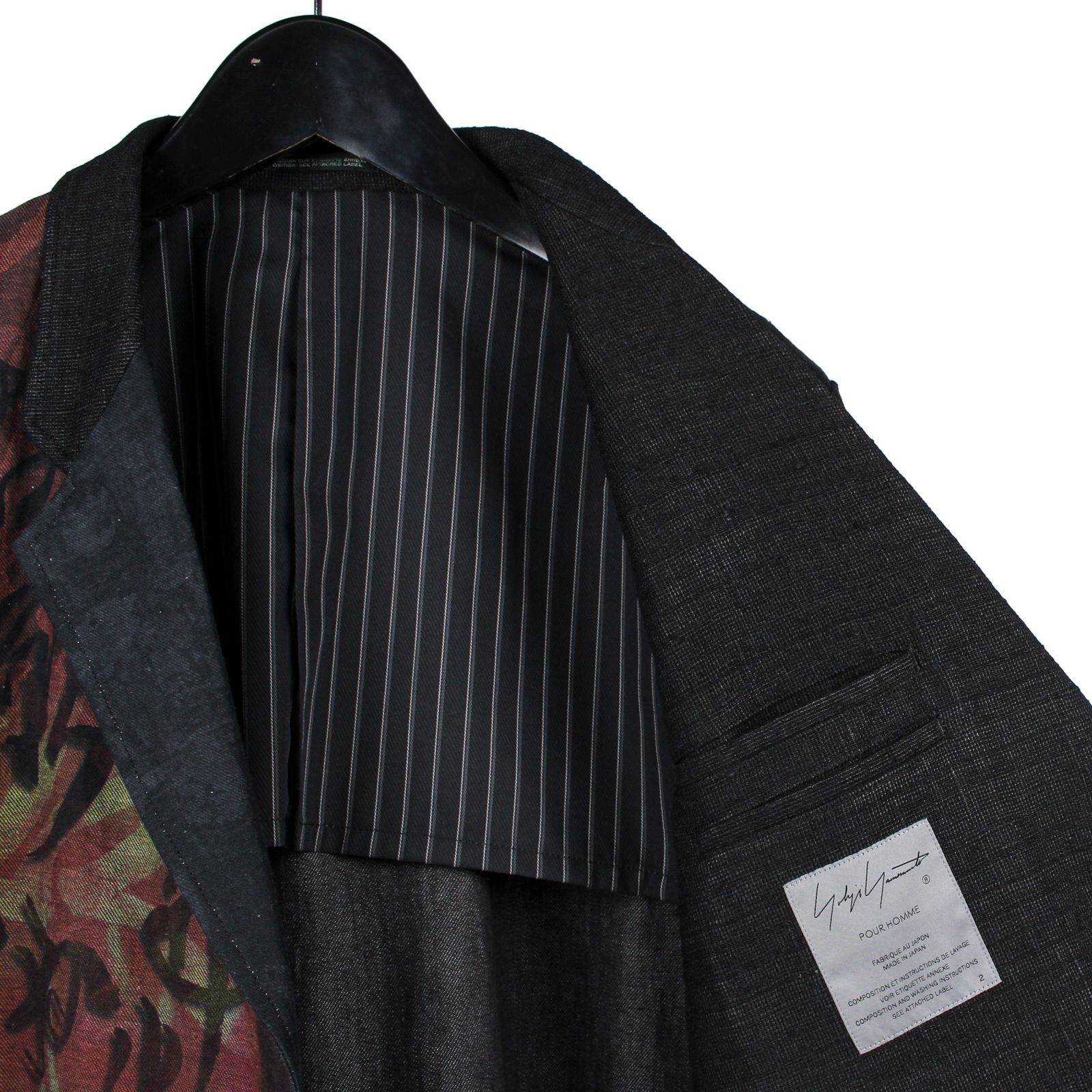 yohji yamamoto - pour homme デニムP+別布JKT / HZ-J31-814 | ALUBUS