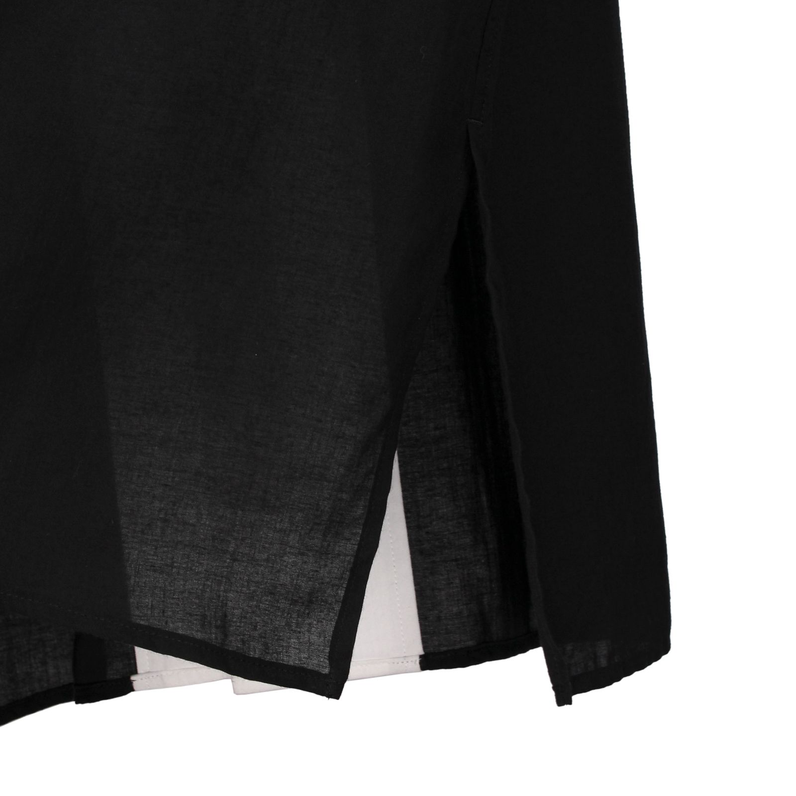 Y's for men | COMBINATION SHIRT / 長袖 シャツ (メンズ) / ブラック / MO-B32-800