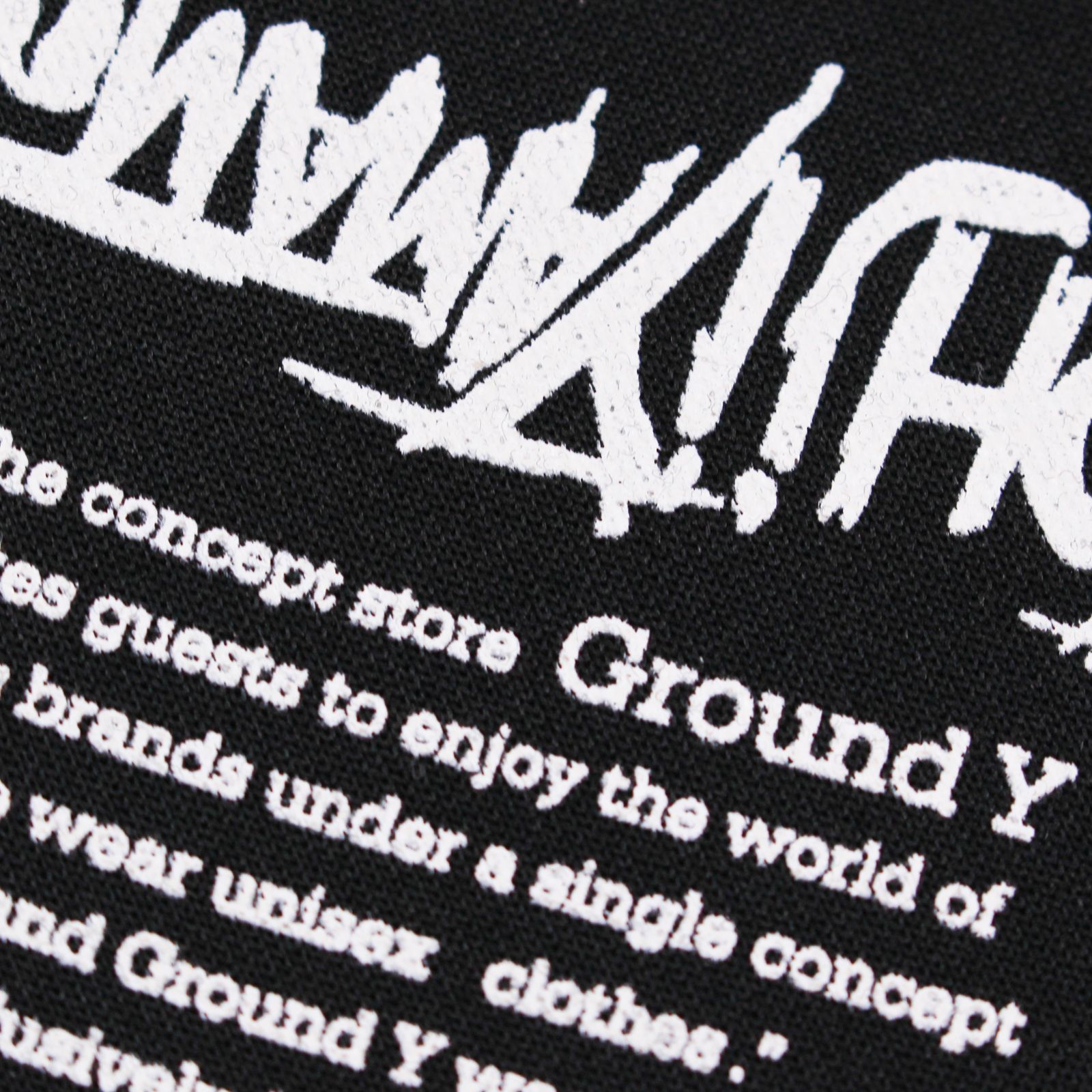 2pack Mask Ground Y - Yohji Yamamoto Logo / GA-A11-956