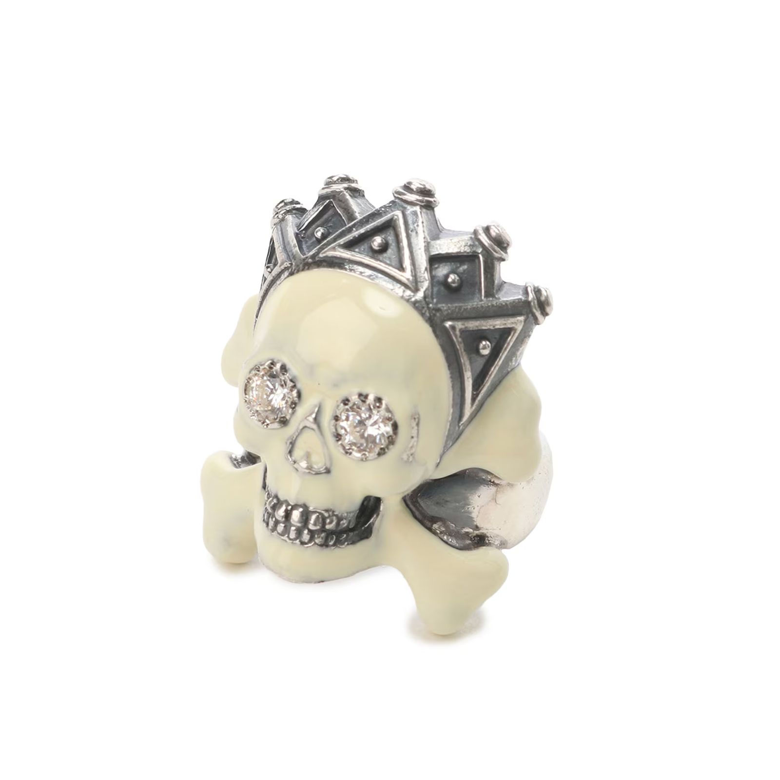 GOTHIC YOHJI YAMAMOTO SKULL CROWN RING / リング(ユニセックス)  シルバー Silver950 / HA-A19-920