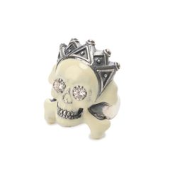 GOTHIC YOHJI YAMAMOTO SKULL CROWN RING / リング(ユニセックス)  シルバー Silver950 / HA-A19-920