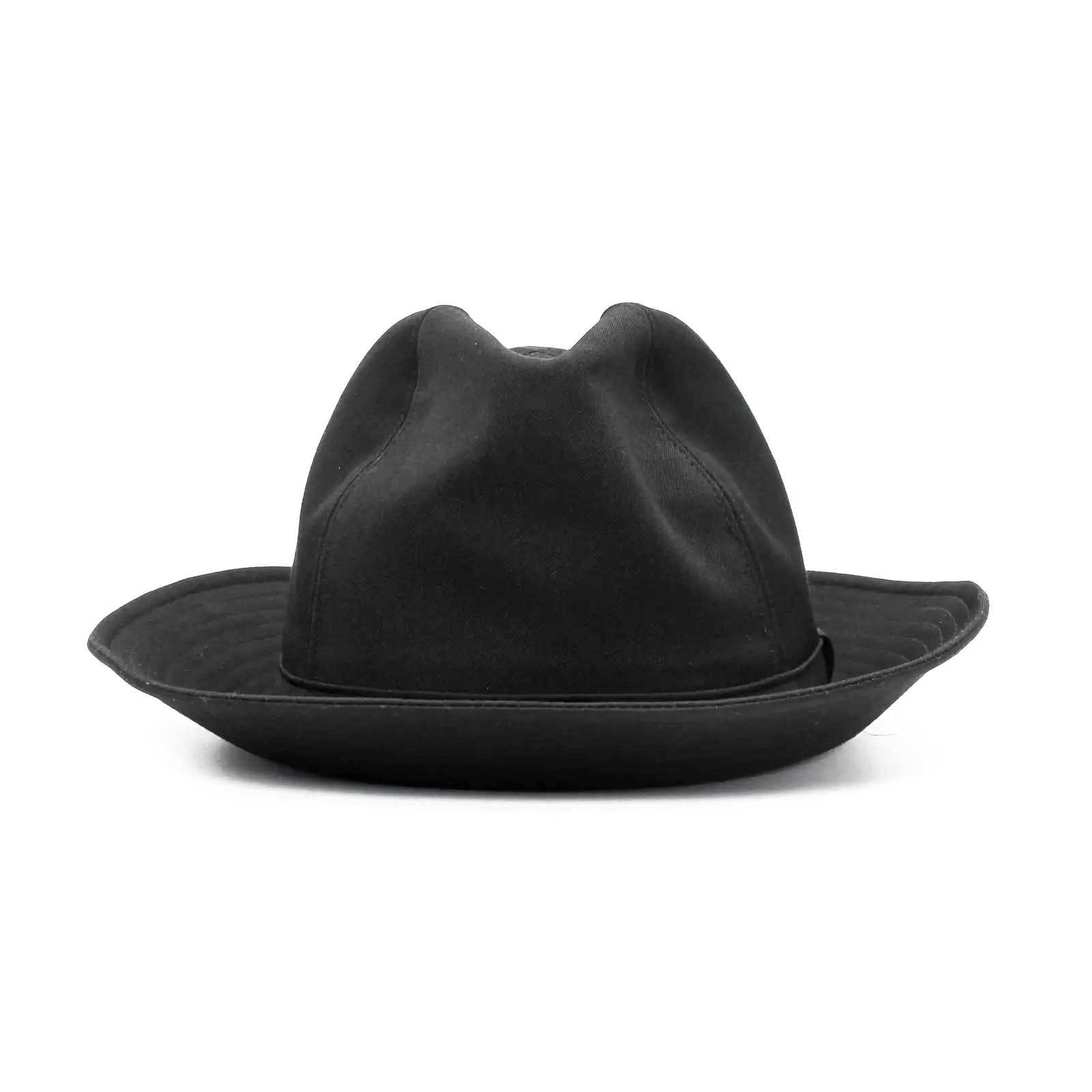 pour homme | フェドラハット / シワギャバ / ブラック / HL-H09-100
