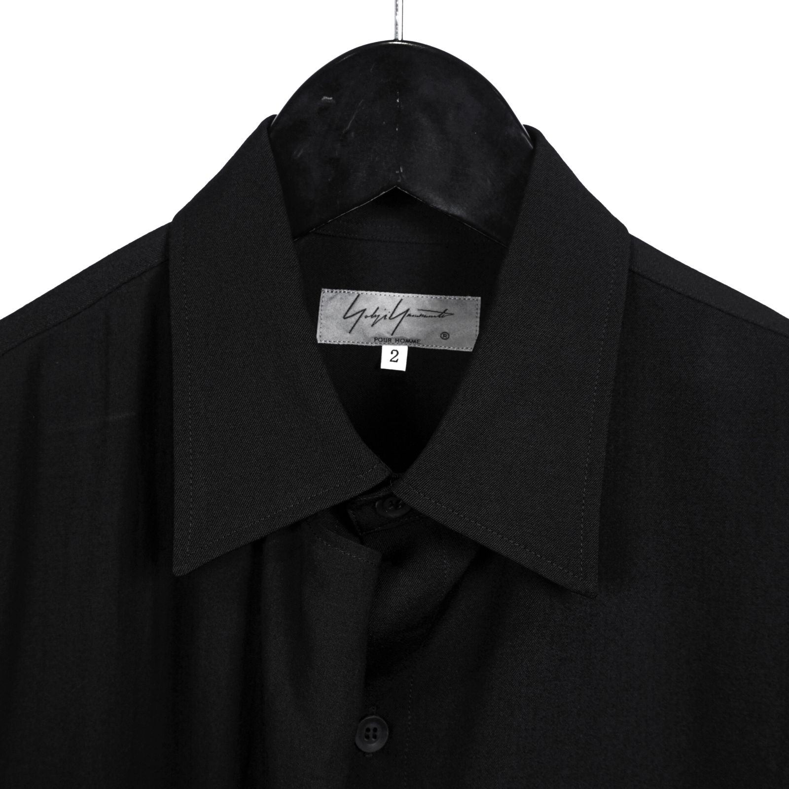 Yohji Yamamoto [HR-B47-880 / ドレープシャツギャバA]