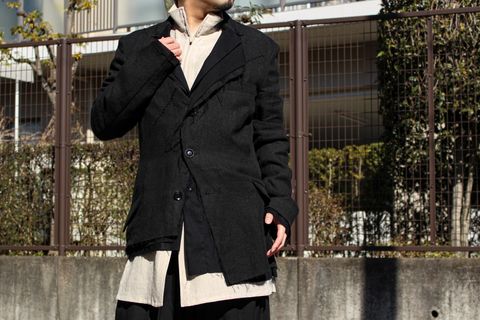 Yohji Yamamoto [三重のテキスタイルが魅せるJKT]
