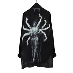 pour homme 阿修羅柄重ね衿B / HZ-B84-828