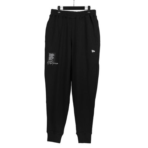 pour homme × NEW ERA SWT PNTS YY LABEL LOGO NEW ERA PANTS / スウェットパンツ (メンズ) / ブラック / HE-T95-089