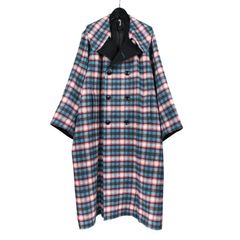 Ground Y | CHECK COAT / チェックコート (ユニセックス) / GO-C02-104