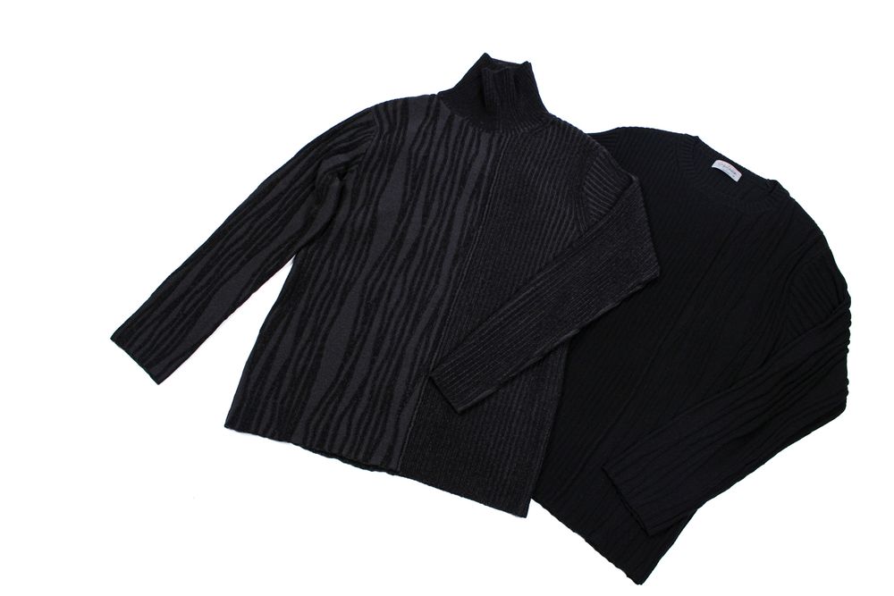 Yohji Yamamoto [変形リブが魅せる大人な小粋ニット]