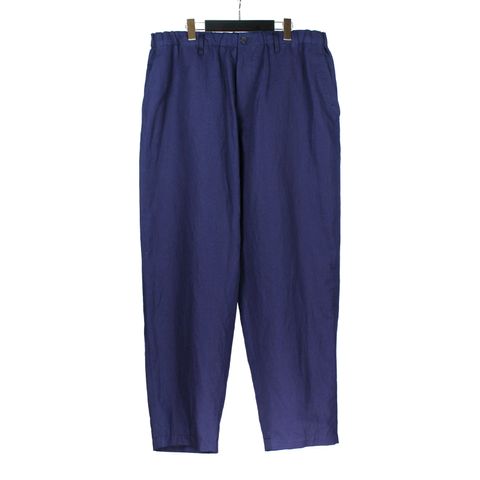 pour homme | ダブルステッチゴムP (メンズ) / コットンリネン / ネイビー / HP-P09-004