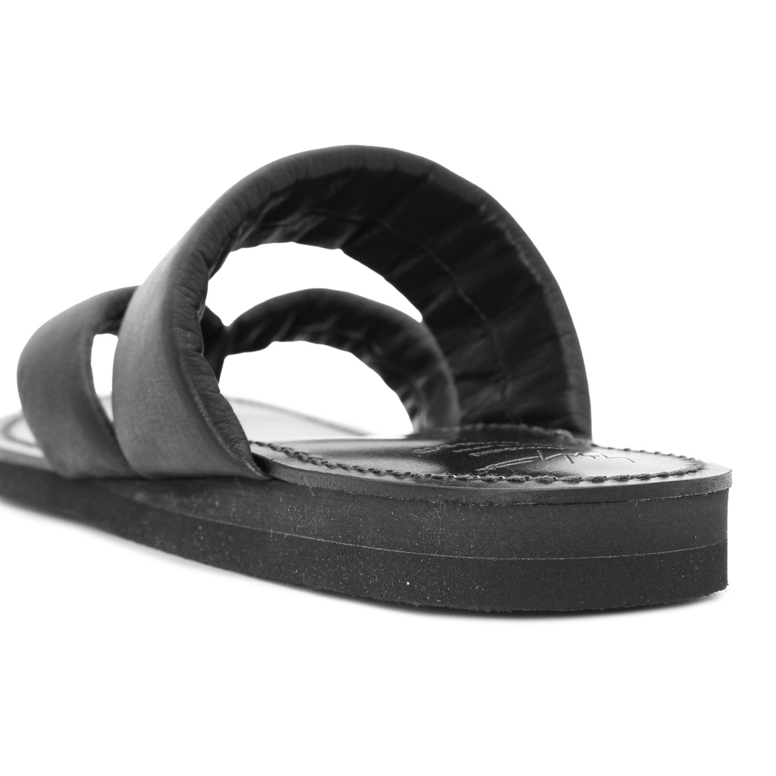 pour homme | トングストラップサンダル (メンズ) / サンダル / ブラック / HK-E01-762