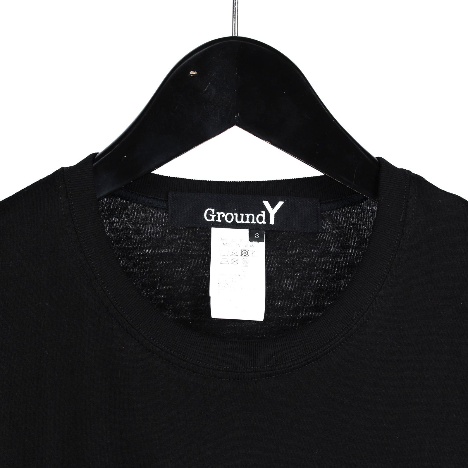 Ground Y - Ground Y | CAT GRAPHIC PRINT STANDARD T-SHIRT / 半袖 カットソー  (ユニセックス) / ブラック / GO-T54-070 | ALUBUS / RUFUS